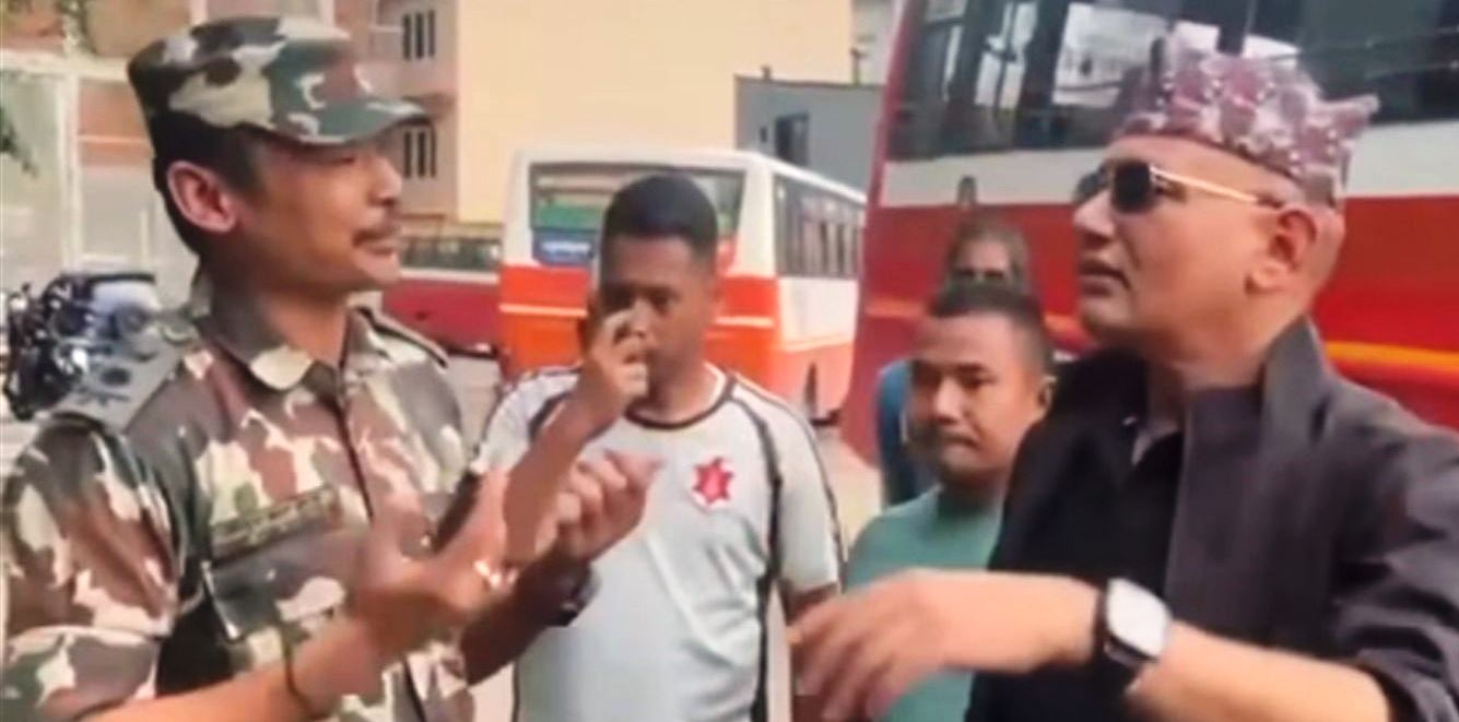 सिपाही सांसद पाण्डेले सेनालाई थर्काएपछि सेनापतिले वालेन्द्रलाई भेटेर जनाए आपत्ति
