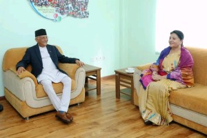 ‘वान टु वान’ वार्तामा ओली र भण्डारीले यसरी माझेछन् मन