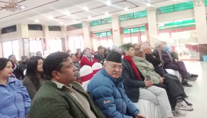 प्रतिनिधिसभा निर्वाचनमा काठमाण्डौं-१ का अगुवाले  रैथाने उम्मेद्वार खोज्दै गरे भेला