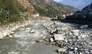 कालीगण्डकी नदी कटानले औद्योगिक ग्राम जोखिममा