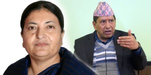पूर्व राष्ट्रपति विद्यालाई भेटेर प्रचण्डको पारो तताएका काजी किन खेल्दैछन् देउसी भैलो ?