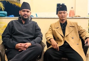 बिचैलियासँग कुम जोडेर कुस्त कमाएको आरोप लागेका गृहमन्त्री बालेन्द्र भेट्न पुगे