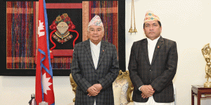 ‘भूतले खाजा खाने बेला’ घर जाने मुख्यसचिवलाई राष्ट्रपतिको फलिफाप शुभकामना 