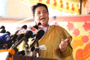 पूर्वराष्ट्रपति विद्यालाई चौबिस क्यारेटकै एमाले हुने झन् चर्को रहर 