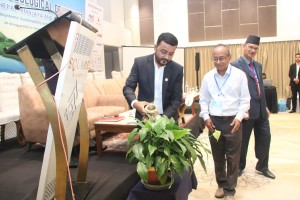 खानेपानी मन्त्री प्रदीप प्रथम नेपाल जलभूगर्भ सम्मेलन २०२५ को गरे उद्घाटन