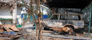 विराटनगरस्थित कोइराला निवास खरानी भएपछि शेखर यसरी बने भावुक