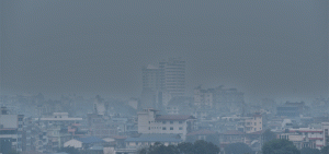 काठमाडौँमा वायु प्रदूषण बढेकाले मास्क लगाउन स्वास्थ्य मन्त्रालयको उर्दी 