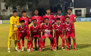 साफ यू–१७ च्याम्पियनसिपको सेमिफाइलनमा नेपाल आज भारत सँग भिड्दै 