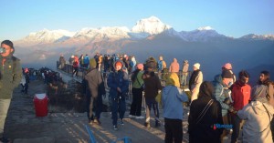 तीस हजार पर्यटकद्वारा म्याग्दी भ्रमण