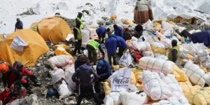 सगरमाथा सहितका हिमालबाट एक हजार नौ सय किलोभन्दा बढी फोहोर सङ्कलन