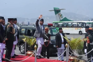 मोदीको सपथमा फड्के किनाराको साक्षी बस्न दिल्ली उडे प्रचण्ड