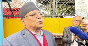 मतदान गरेपछि प्रचण्डले कसैको पनि बहुमत नआउने गरिदिए घोषणा