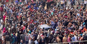 जनकपुरमा चिप्लिएर घाईते भएका रवि पोखराको चिप्लेढुंगा पुगे 