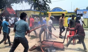 भ्रष्टाचार मुद्दामा दोषी मेयरले भोटे ताल्चा लगाएपछि राजविराजमा यसरी मच्चियो बबण्डर