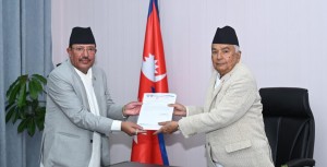 राष्ट्रपतिको बाहुलीमा राष्ट्रिय सभाको निर्वाचन परिणामको प्रतिवेदन चढाईयो