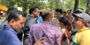बाढीबाट प्रभावित क्षेत्रको स्थलगत निरीक्षण गर्न अर्थमन्त्री नुवाकोट पुगे 