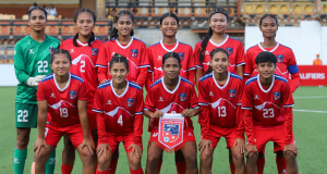 एएफसी यू–२० महिला एसियन कप छनोटअन्तर्गत नेपाल आज साउदी अरेबियासँग भिड्दै