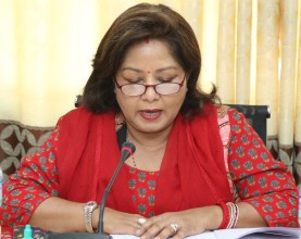 परराष्ट्रमन्त्री आरजु राणा देउवा राति नै उत्रिईन् स्वदेश