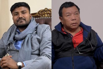 मन्त्री बब्लुको अमेरिका भ्रमण सपनामा महावीर मन्त्रीले खन्याए चिसोपानी