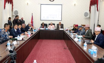 निर्वाचनका लागि अहिलेसम्म कुनै सुरक्षा चुनौति नदेखिएको उच्चस्तरीय समितिको ठहर 