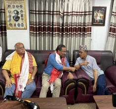 भद्रकालीबाट कमल थापाको सवारी बुढानिलकण्ठ, माननीयले पनि पाए मानमनितो