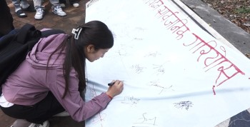 जेनजी आन्दोलनको सत्यता खोज्दै त्रिचन्द्रका विद्यार्थी बुरुक्कै उफ्रिए