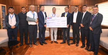 कर्मचारी सञ्चय कोषले बाढीपिडितका लागि दुई करोड ५० लाख कोषमा जम्मा गर्यो