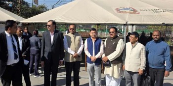 होटलमा मुख्यमन्त्रीको सपथ, मधेश प्रदेशका ७४ जना सांसद सर्वोच्च अदालत पुगे