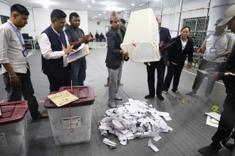 मतगणना १३३ सिटमा चलिरहँदा रास्वपा  १०१ सिटमा अगाडि, अरुको कति ?