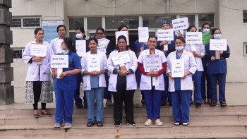 कार्की सरकारले सुनेन नर्सका माग,  देशभरका सवै अस्पतालका नर्सहरु आन्दोलित