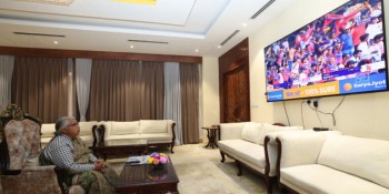 नेपाली टोलीको प्रदर्शन तारिफयोग्य भएको भन्दै प्रधानमन्त्री भईन खुसी 