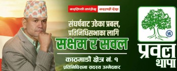 थापागाउँका रैथाने कांग्रेस उम्मेदवार प्रबल थापाले नयाँ भन्नेलाई फर्काए यस्तो जवाफ