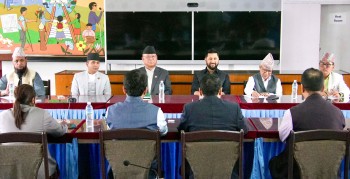 विपक्षीलाई डाकेर रविले सिंहदरबारमा सुनाए भारतको भ्रमणीय पुराण