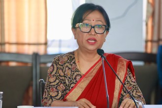 जर्मनीका लागि राजदूत पदमा नियुक्तिका लागि प्रस्तावित सरु जोशीसँग छलफल