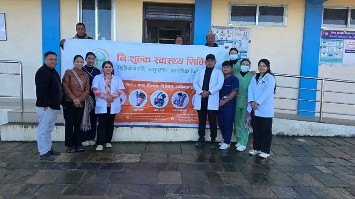 शैलुङमा गरिएको स्वास्थ्य शिविरमा तीनसयको लर्को, उप्रेतीको जय जयकार