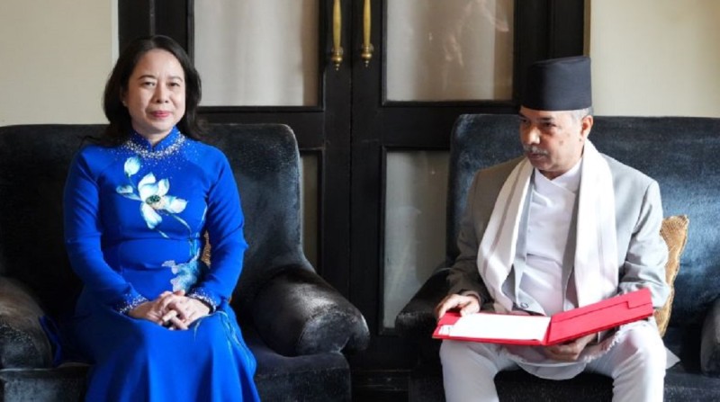 भियतनामकी उपराष्ट्रपति र नेपालका उपराष्ट्रपतिबीच भेटघाट