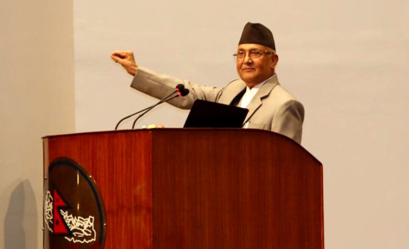 एनआरएनएका माग आगामी हिउँदे अधिवेशनमा सम्बोधन गराउने ओलीको आश्वासन