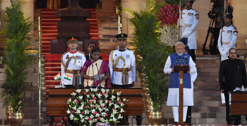 मोदीको सपथ निम्तो मान्न पुगेका प्रचण्डलाई स्वागत गर्न मोदीले कसलाई खटाए ?