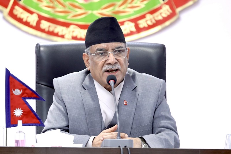प्रधानमन्त्री प्रचण्डले जनताको ‘कोखदेखि शोकसम्म’को ठेक्का लिने गरे घोषणा