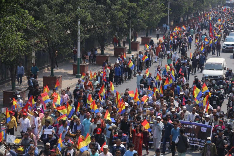 राप्रपाको ‘नवीन समझदारीका लागि दबाब’ कार्यक्रम रत्नपार्कमा धमाधम 