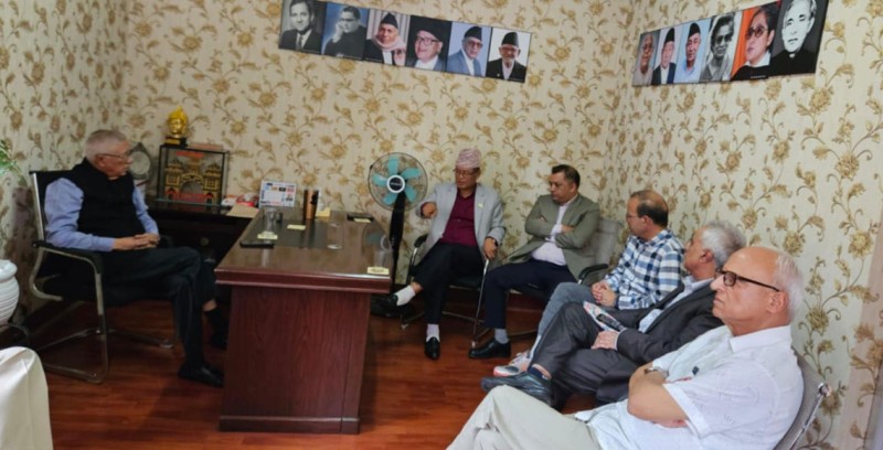 शेखर खोज्दै गगन पुगे विशालनगर, देउवा संग ४ मन्त्रालय माग्ने 