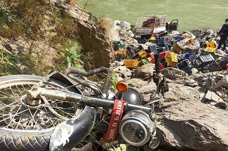 एक वर्षमा सवारी दुर्घटनामा ११५ जनाको मृत्यु