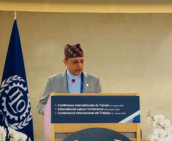 सामाजिक न्याय प्रवर्द्धन गर्न नेपाल प्रतिबद्ध छ: श्रममन्त्री अर्याल