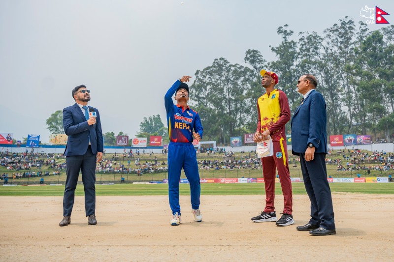 वेस्ट इन्डिज‘ए’द्वारा नेपाललाई २०५ रनको लक्ष्य