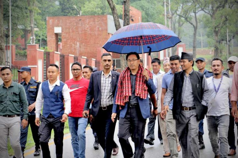 सनराईज गोदावरी हलको सुधार हुँदैछ झन्, बिदाकै दिन पारेर मन्त्रीले गरे अनुगमन