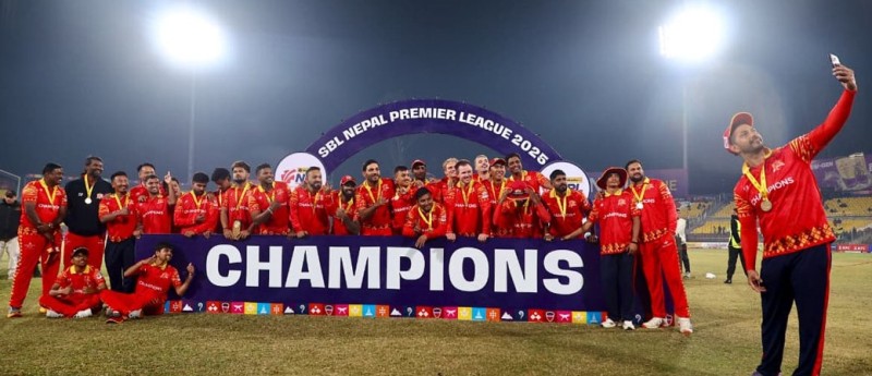 च्याम्पियन बनेको लुम्बिनी लायन्सका कप्तान रोहितले एउटा गाडी पाउँदा अरू कसले के पाए ?