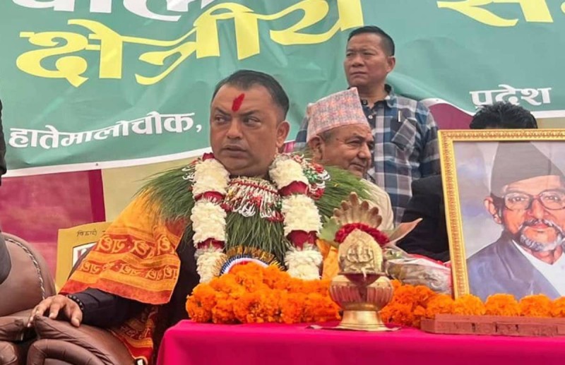 गगन थापाले सरकारको कामको गति नमिलेको भन्दै असन्तुष्टि पोखे