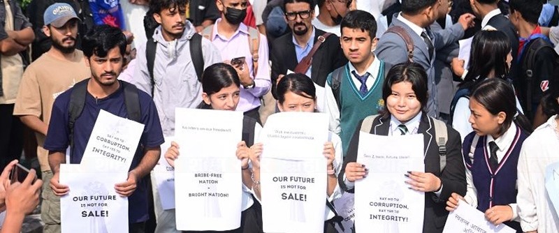 सडकमा उत्रिए जेन-जी पुस्ता, काठमाडौंमा प्रदर्शन 