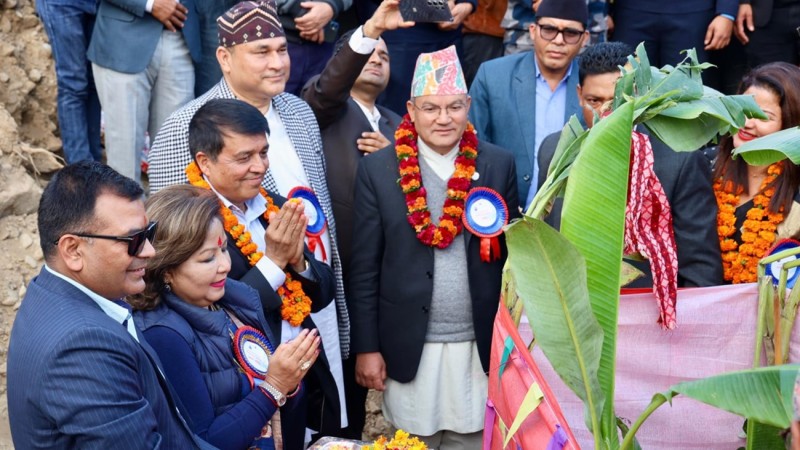 चन्द्र ढकालको जालपादेवी केबलकार, शिलान्यास गर्न परराष्ट्रमन्त्री आरजु सवार 