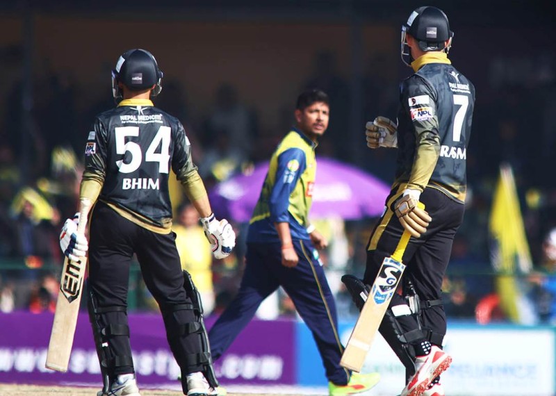 काठमाडौं गुर्खाज विजयी, विराटनगर एक विकेटले पराजित